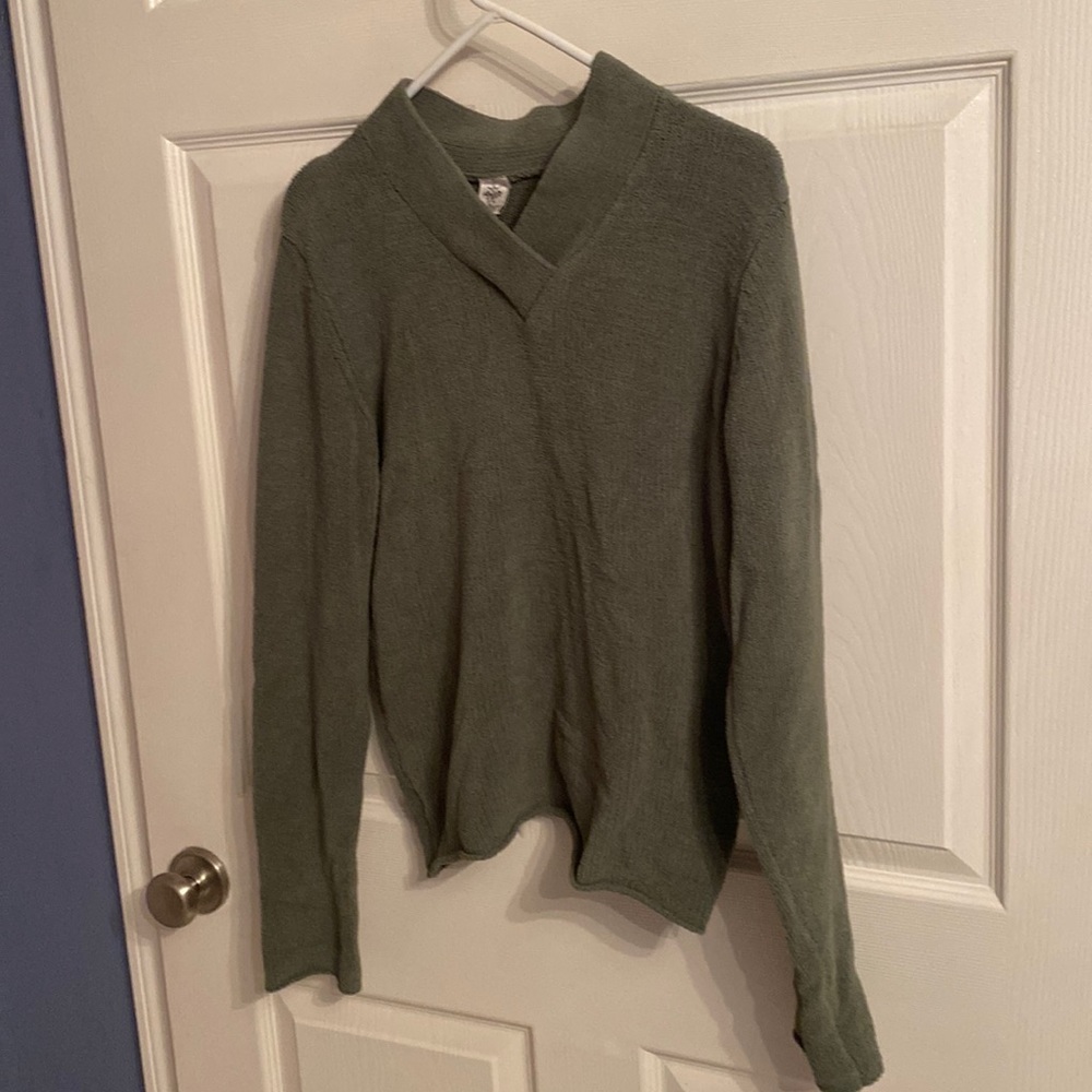 Prana size medium green sweater
